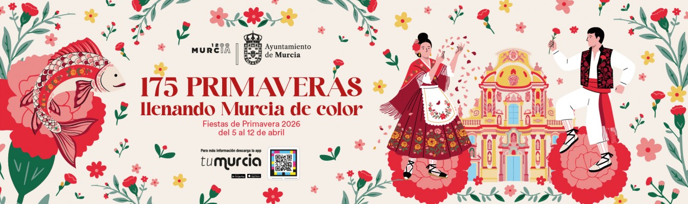 Cartel de la Batalla de las Flores de Murcia 2026.