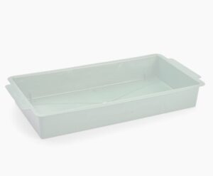 Base de plástico para esponja floral estándar de 1 bloque