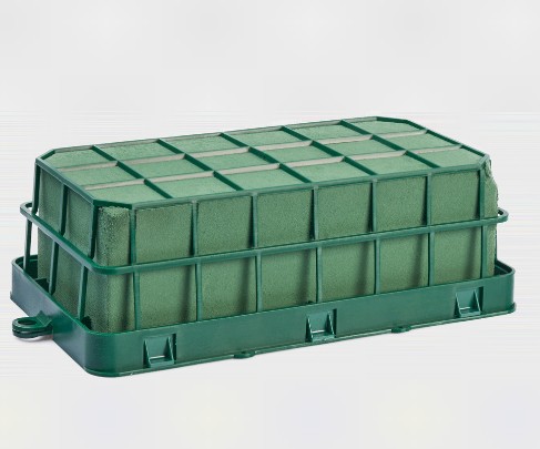 Soporte Inbinet horizontal de plástico con esponja para arreglos florales