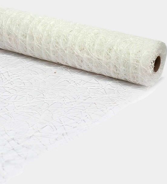 Malla sintética Sisal Mesh y cuerda de yute para envoltorios florales