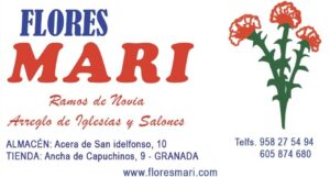 Floristería de las más antiguas de Granada, uno de los clientes más importante de Extraflor, mayorista de flor cortada.