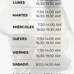 Horario habitual de Extraflor de lunes a sábado