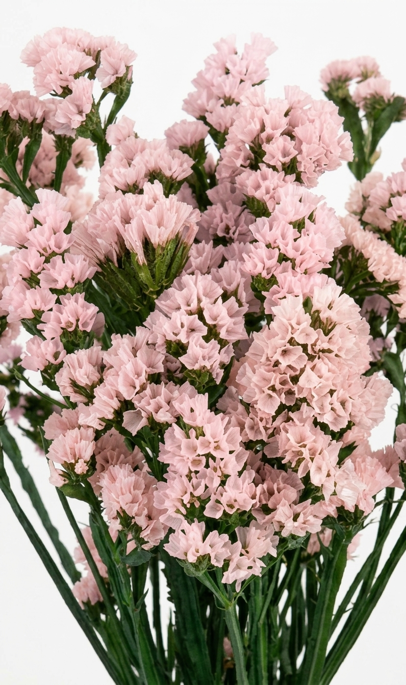 Statice rosa nacional fresco para relleno de ramos y arreglos florales.