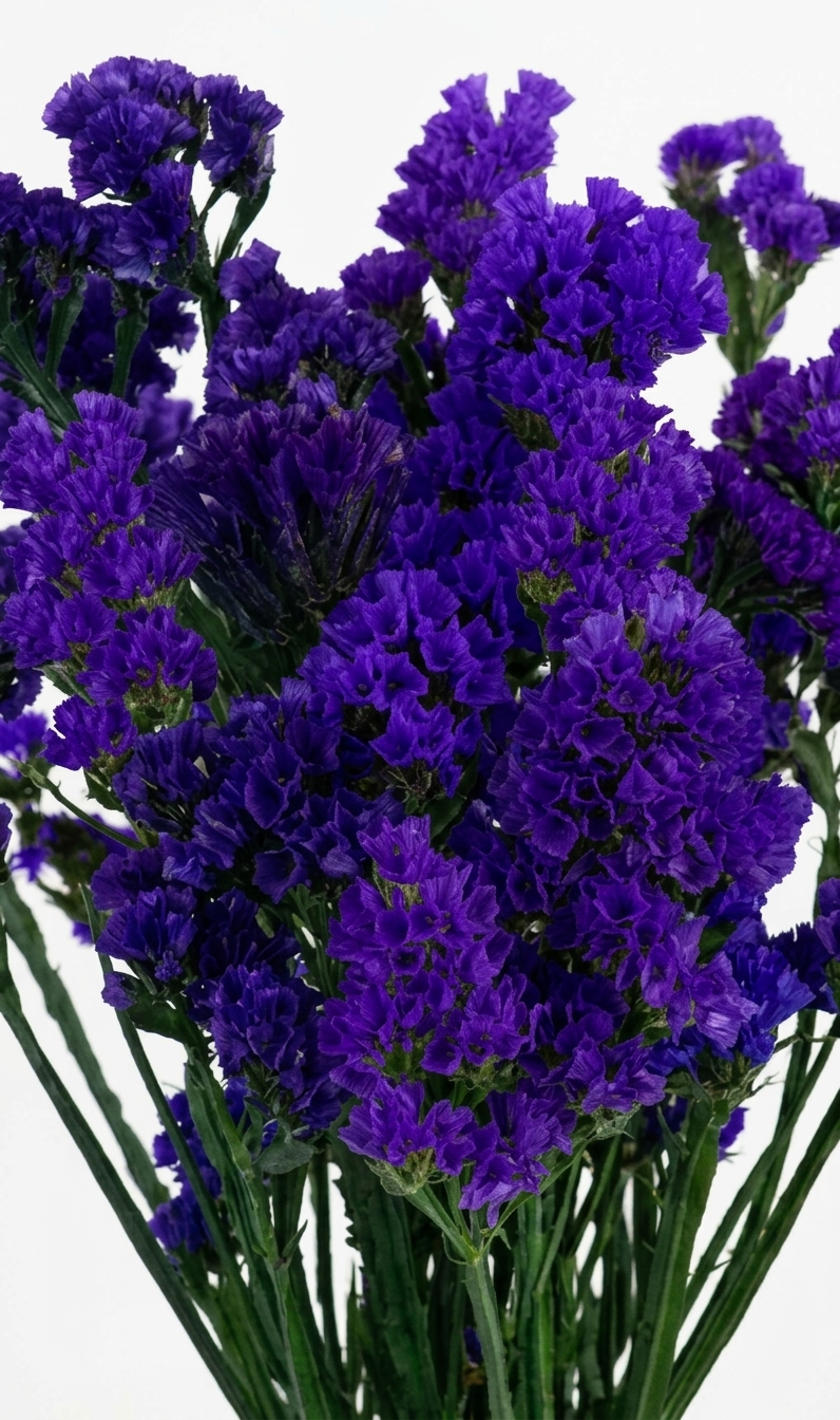 Statice morado nacional fresco para relleno de ramos y arreglos florales.
